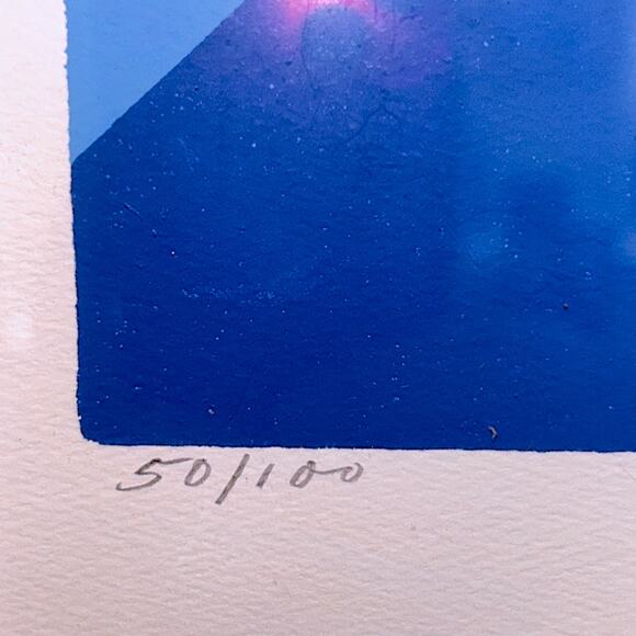 Journee Mondiale de la Sante - World Health Day 1972 Framed Art #50/100 - Picture 3 of 11